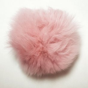 Pompong - kte kaninhr pompong - Gammal Rosa 60 mm