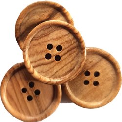 Trknapper 16 mm, lys, 4 huls - 1725-28-0001