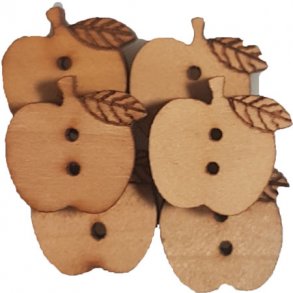 Trknappar - med pple