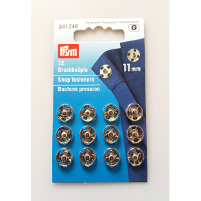 Tryklse - metal 11mm Blank 341246