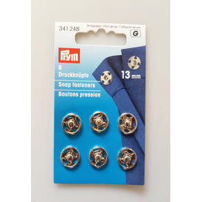 Tryklse - metal 13 mm Blank 341248