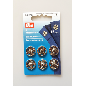 Tryklse - metal 15 mm Blank 341249