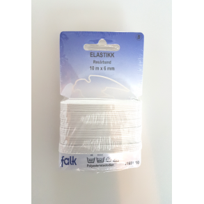 Resr - Underklder resr Vit 6 mm x 10 m