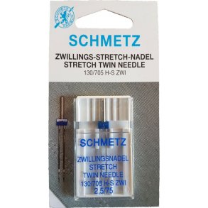 Schmetz tvillinge symaskinnle- Til strk stof