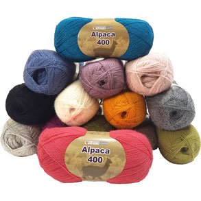 Alpaca 400/ Kradsefri uldgarn