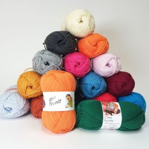 Hjertegarn Ciao Trunte 100% Babygarn