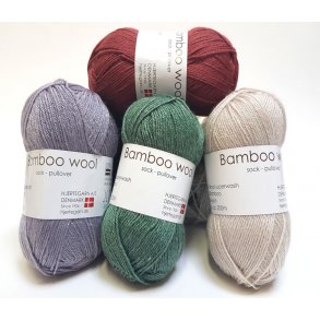 Hjertegarn Bamboo Wool - Strømpegarn med blød bambus