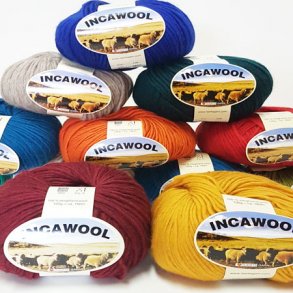 Hjertegarn Incawool - Tykt uldgarn