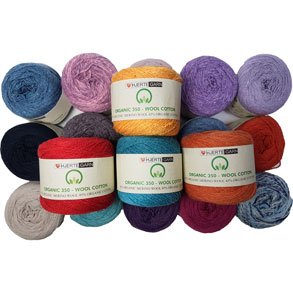 Organic 350/Kradsefri økologisk merino uldgarn