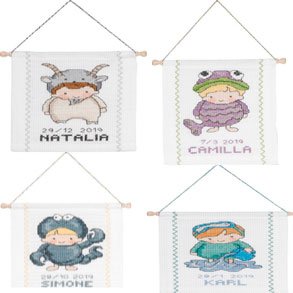 Stjärntecken Broderikits