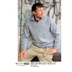 Herrestrik fra Hjertegarn