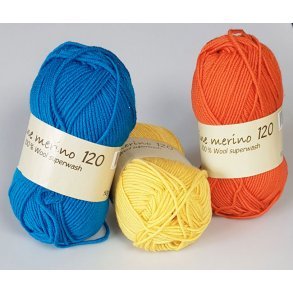 Extrafine Merino 120 - Superwash 100% uld